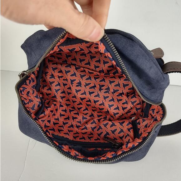 Bird dogs Athletics Dopp Bag Navy Blue Zipper Strap Toiletries Bag - Picture 6 of 10